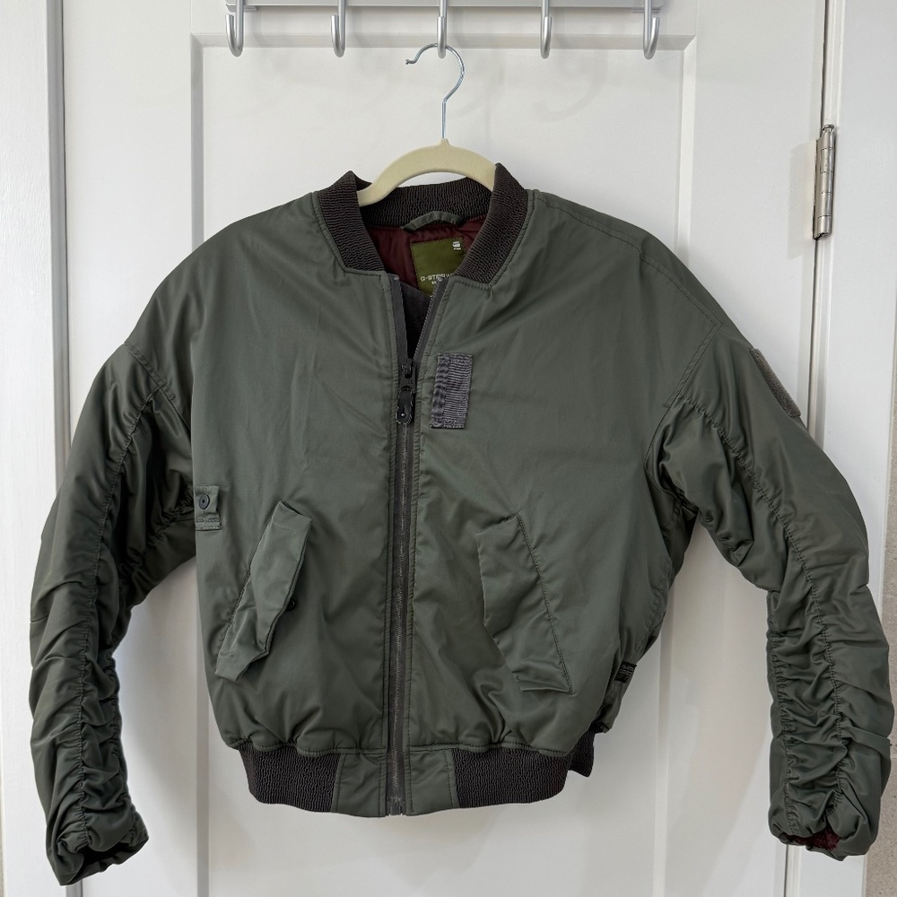 G-Star Olive Green Bomber Jacket
